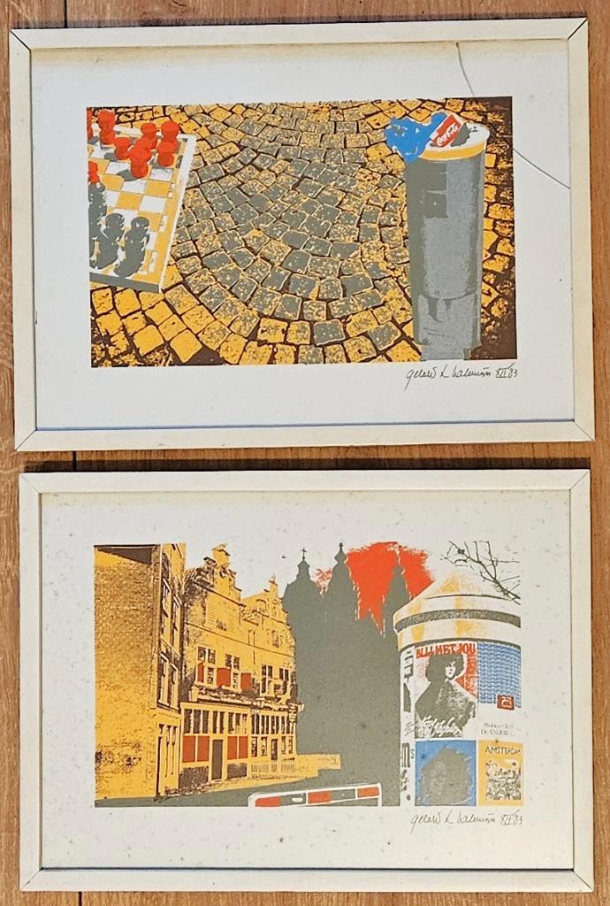 Gerard Halewijn (1943), Antiek en Kunst, Kunst | Litho's en Zeefdrukken, Verzenden