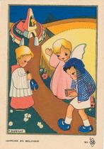 24 Mooie kinderprentjes getekend door Yonne  Englebert, Ophalen of Verzenden, Zo goed als nieuw, Kaart of Prent, Christendom | Katholiek