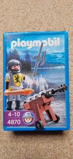 Playmobil 4870 - Ridder met kanon, Ophalen of Verzenden, Nieuw, Complete set