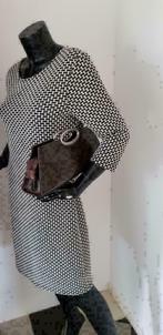 VEZZOSI bruin lederen handtas zeer fraai (H009), Sieraden, Tassen en Uiterlijk, Tassen | Damestassen, -, Ophalen of Verzenden