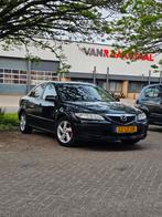 Mazda 6 2.0 Sport Touring 2003 Zwart LPG, Ophalen of Verzenden, Mazda