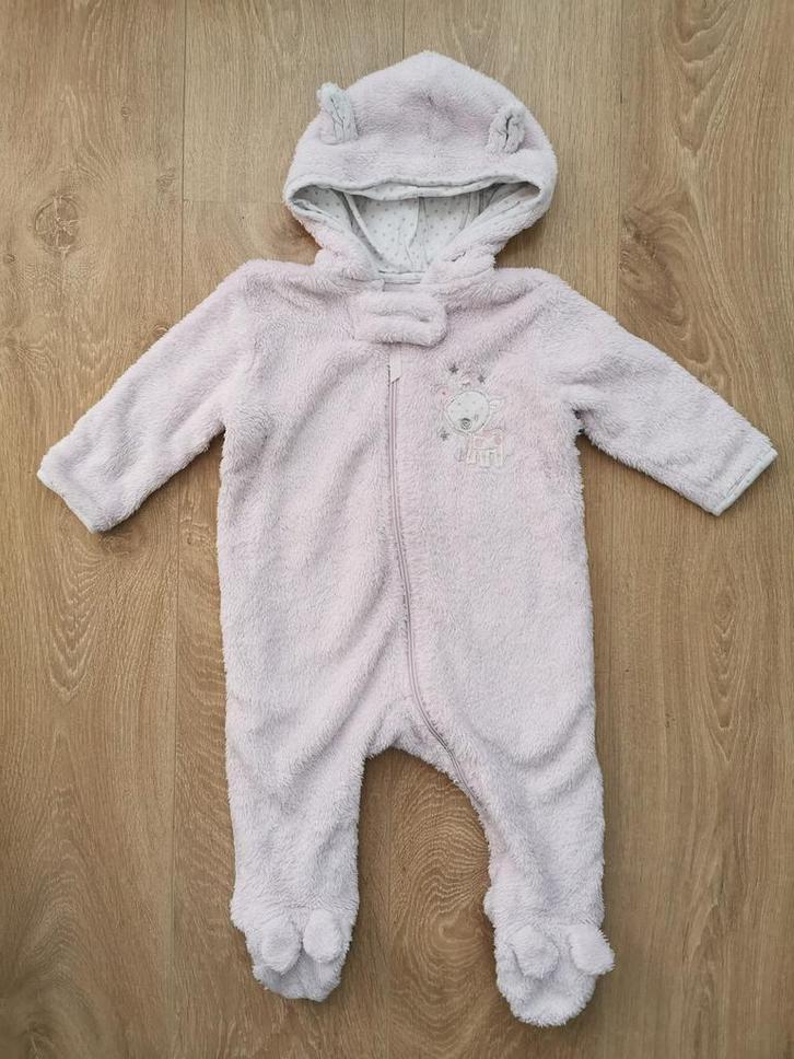 Early Days onesie pyjama roze maat 74, Kinderen en Baby's, Babykleding | Maat 74, Gebruikt, Meisje, Nacht- of Onderkleding, Ophalen of Verzenden