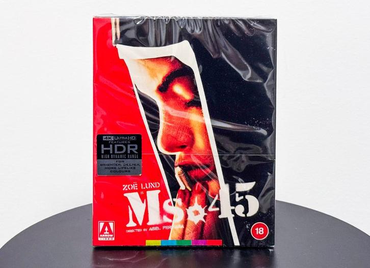 MS. 45 4K UHD Blu-Ray Box Set (UK Import) Arrow, Cd's en Dvd's, Blu-ray, Nieuw in verpakking, Thrillers en Misdaad, Boxset, Ophalen of Verzenden