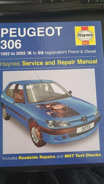 Service en repair manual Peugeot 306 beschikbaar voor biedingen