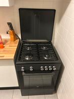 Gasfornuis met elektrische oven, zo goed als nieuw, Witgoed en Apparatuur, Fornuizen, Ophalen, 4 kookzones, Zo goed als nieuw