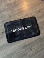 “Schoenen Uit”  Vloerkleed - 50x80cm, Huis en Inrichting, Stoffering | Tapijten en Kleden, 50 tot 100 cm, Zwart, Nieuw, Rechthoekig