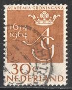 nvph 817 Universiteit van Groningen 1964, Postzegels en Munten, Verzenden, Na 1940, Gestempeld