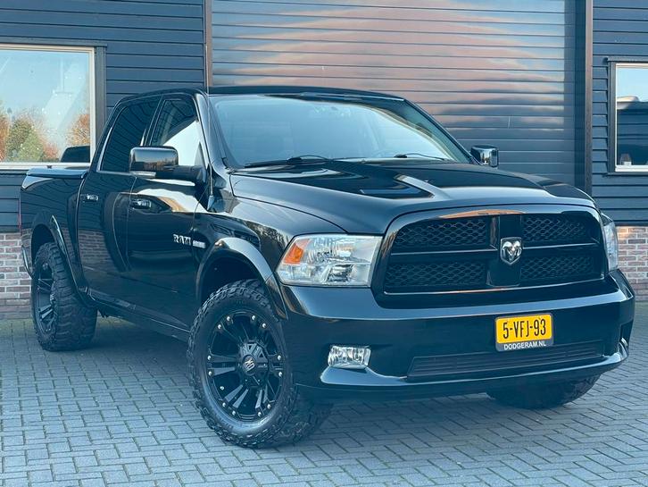 Ram 1500 5.7 V8 Crew Cab, LPG, Stoel Ventilatie, Org. NL, Auto's, Bestelauto's, Bedrijf, 4x4, Airconditioning, Bluetooth, Boordcomputer