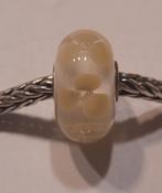 Trollbeads "Witte bloem", Sieraden, Tassen en Uiterlijk, Bedels, Ophalen of Verzenden, Zo goed als nieuw, Glas of Kristal, Trollbeads
