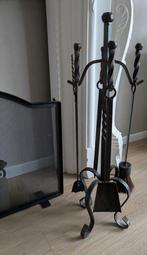 Te koop: Haardset / 5 delig, Huis en Inrichting, Haarden, Ophalen, Gebruikt, Houthaard