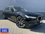Volvo V90 2.0 D4 Momentum 2017 ex BPM HUD,LED,PANO,LEDER, Auto's, Volvo, 1969 cc, Zwart, Leder, Diesel
