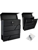 Nieuwe antraciet brievenbus in verpakking, Tuin en Terras, Brievenbussen, Ophalen of Verzenden, Nieuw, Staal, Wandbrievenbus