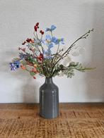 Fleurig voorjaars boeket kunstbloemen inclusief vaas, Ophalen of Verzenden
