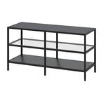 IKEA Vittsjö TV Meubel, Huis en Inrichting, Kasten | Televisiemeubels, Ophalen, 100 tot 150 cm, Zo goed als nieuw, Glas