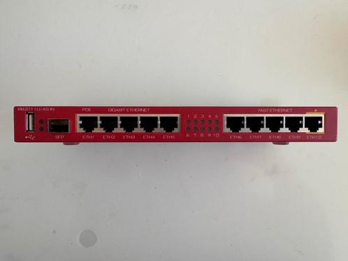 Mikrotik RB2011UiAS-IN router switch, Computers en Software, Routers en Modems, Zo goed als nieuw, Ophalen