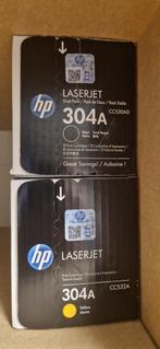 HP 304A toner cartridges (zwart / geel) *100% NIEUW*, Computers en Software, Printerbenodigdheden, Nieuw, HP originele cartridges