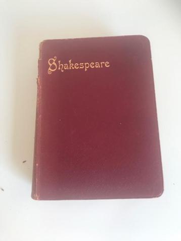Het complete werk van William Shakespeare beschikbaar voor biedingen
