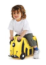Trunki kinderkoffer Bernard de bij, Wieltjes, Dam BVBA, Hard kunststof, Info@hopsa.nl