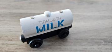 Thomas de trein hout Milk wagon  beschikbaar voor biedingen