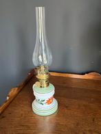 Antiek opaline olielampje ., Antiek en Kunst, Antiek | Lampen, Ophalen of Verzenden