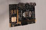 Asus H81M-K moederbord met standaard cooler, Gebruikt, DDR3, Ophalen of Verzenden, Micro-ATX