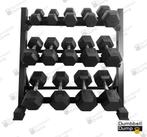 Hexagon dumbbellset 5 - 20KG | Goedkoopste van NL, Ophalen of Verzenden, Nieuw, Dumbbell