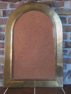 Oude grote koperen lijst messing open haard schouw, Verzenden, Koper