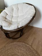 Loungestoel Rotan, Huis en Inrichting, Stoelen, Ophalen, Bruin, Eén