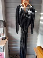 NIEUWE ZWARTE GEPLISSERDE JUMPSUIT MAAT 50/52 ONLY, Ophalen of Verzenden, Nieuw, Maat 46/48 (XL) of groter, Zwart