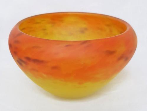 Schneider coupe bijoux art deco, Antiek en Kunst, Antiek | Glas en Kristal, Ophalen of Verzenden