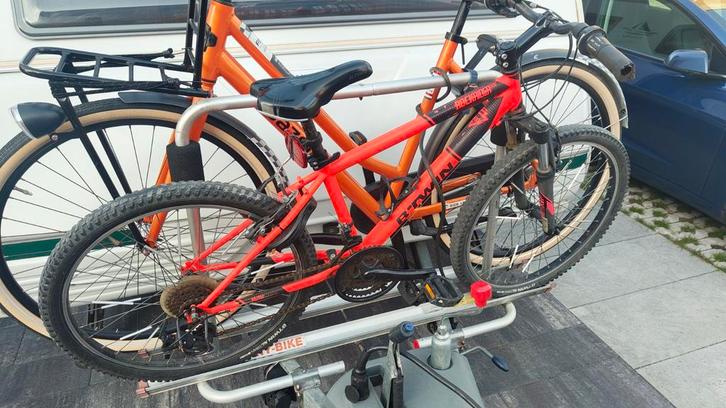 B'twin kinderfiets - Rockrider 500, Fietsen en Brommers, Fietsen | Mountainbikes en ATB, Gebruikt, Heren, Overige merken, Minder dan 45 cm
