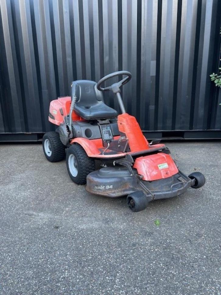 Husqvarna R13C, Tuin en Terras, Grasmaaiers, Gebruikt, Benzine-grasmaaier, 50 cm of meer, Cirkelmaaier, Ophalen