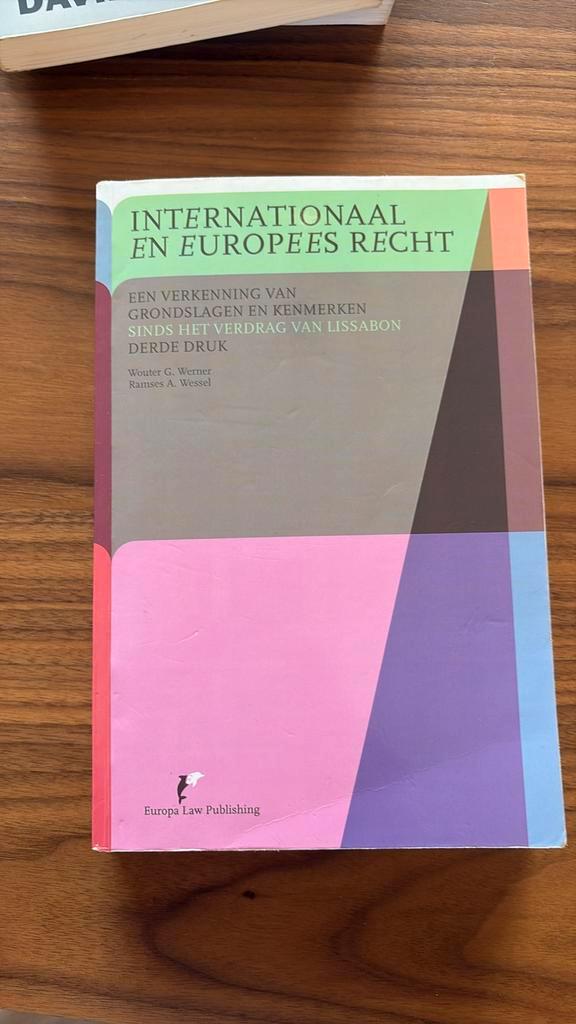 Wouter G. Werner - Internationaal en Europees Recht, Boeken, Wetenschap, Zo goed als nieuw, Ophalen of Verzenden