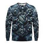 Argent Knotwork – Cotton Terry Sweatshirt | Loud and Lethal, Verzenden, Nieuw, Loud & Lethal