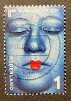 2019 Modern Erwin Olaf 40 jr fotografie nvph 3761 gezicht, Ophalen of Verzenden, Na 1940, Gestempeld