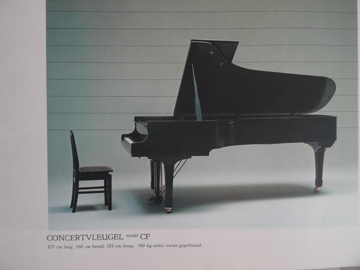 Grote brochure Yamaha vleugels en piano’s, Muziek en Instrumenten, Overige Muziek en Instrumenten, Zo goed als nieuw, Ophalen of Verzenden