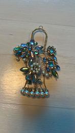 Antieke Kerstboomversiering Bloemenmandje, Ophalen of Verzenden, Zo goed als nieuw