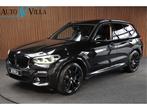 BMW X3 M40i xDrive HUD 360 Panodak Leer Memory Elektr. achte, Automaat, Gebruikt, Lichtsensor, Zwart