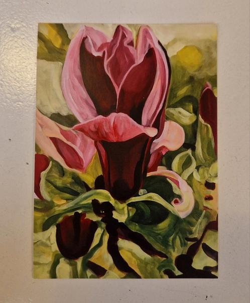 Magnolia - Jolande van Kouwen, Verzamelen, Ansichtkaarten | Themakaarten, Ongelopen, Ophalen of Verzenden