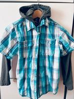 Overhemd/Hoodie Here+There Maat 146-152 Als nieuw 100%Katoen, Jongen of Meisje, Overhemd of Blouse, Ophalen of Verzenden, Zo goed als nieuw