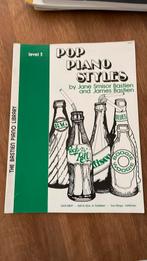 Pop piano style, Ophalen of Verzenden, Zo goed als nieuw