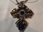 gothic ketting met groot kruis 8 cm hoog nr k 5407, Ophalen of Verzenden, Nieuw, Accessoires