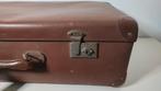K609 VULCAN FIBRE VINTAGE jaren 40-50 koffer bruin, Ophalen, Overige materialen, Gebruikt, Onbekend