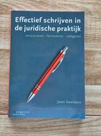 Effectief schrijven in de juridische praktijk, Ophalen of Verzenden, Alpha, Zo goed als nieuw, HBO