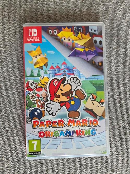 Nintendo Switch Paper Mario Origami King, Spelcomputers en Games, Games | Nintendo Switch, Zo goed als nieuw, 1 speler, Vanaf 7 jaar