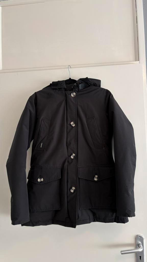 Airforce 4 pocket parka, Kleding | Dames, Jassen | Winter, Gedragen, Maat 42/44 (L), Zwart, Ophalen of Verzenden