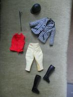 Vintage barbie Skipper Learning tot Ride mattel 1966, Verzamelen, Poppen, Verzenden, Zo goed als nieuw, Kleertjes