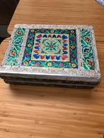 Sieradendoos uit india vintage, Ophalen, Gebruikt, Roze