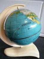 OUDE BLIKKEN WERELDBOL UIT DUITSLAND 14X17 CM JAREN 60.
BLIK, Gebruikt, Ophalen of Verzenden, Interactief, X