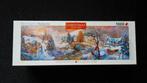 Panorama puzzel kerst 1000 stukjes, Ophalen of Verzenden, 500 t/m 1500 stukjes, Nieuw, Legpuzzel
